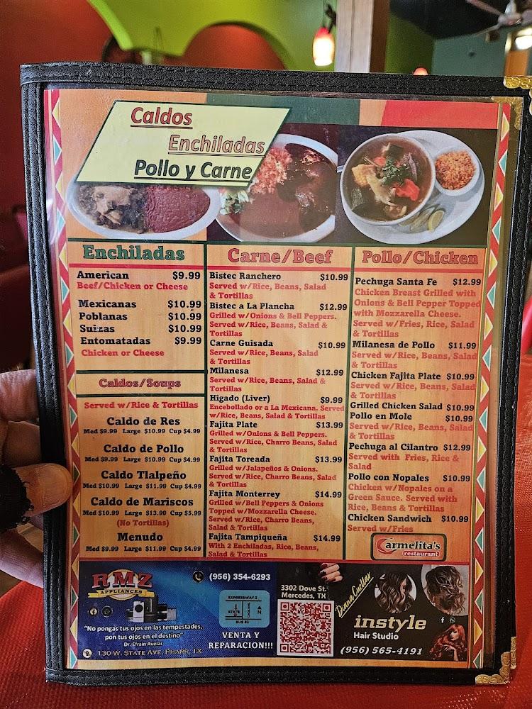 Carmelita's Menu image 3